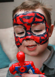 Learn how to master simple but great spiderman face paint using. Homemade Face Paint Fun Day By Day Play