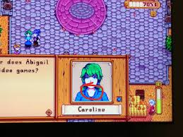 Her hair is green, though she doesn't like in summer, on mondays, stardew valley caroline meets jodi in the town square at 2:00 pm. Caroline Stardew Valley