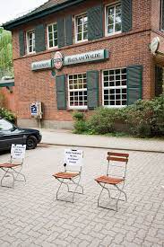 There were 2 other occupied tables. Haus Am Walde Bremen