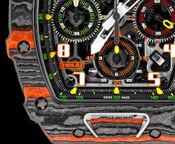 One hundred forty (us dollar). Rm 11 03 Richard Mille Automatic Winding Flyback Chronograph Mclaren