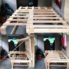 en.casa tandembett 2x 90x200cm dunkelgrau ausziehbett doppelt sofabett mit lattenrost funktionsbett. Finally Got Round To Building The Bed For The Van Ibuiltsomething Prayitdoesntbreak Vanlife Bed Ldvlife Kastenwagen In Wohnmobil Umbau Camper Ideen Camper