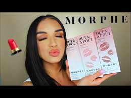 Well you're in luck, because here they come. New Morphe Out And A Pout Lip Trios Review Youtube