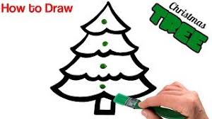 The ultimate christmas coloring pages for kids: How To Draw And Color Christmas Tree Easy Christmas Drawings Youtube
