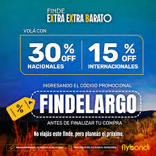 ¡Atención Viajeros! Flybondi Lanza Descuentos Imperdibles (Por Tiempo Limitado)