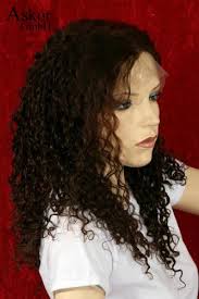 These curls are just absolutely perfection, too. Wig Women Shoulder Length Dark Brown Real Hair Curly Length 46 Cm Aktionsangebote De Askor Gmbh