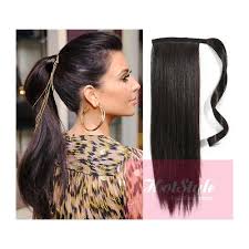 Even the braids that are supposed to be easy (whether spotted on celebrities or social media step 1: Clip In Ponytail Wrap Braid Hair Extension 24 Straight Natural Black Hair Extensions Hotstyle
