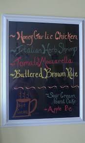 Corn 🌽 on the con. Menu Board For My Kitchen Black Paper Under Glass Frame Write On With Liquid Chalk Markers Love It Liquid Chalk Markers Chalk Markers Liquid Chalk