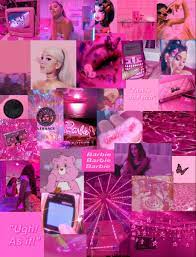 Hot pink aesthetic wallpaper collage. Hot Pink Aesthetic Pink Tumblr Aesthetic Iphone Wallpaper Girly Pink Aesthetic