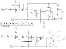 Pcb tone control newgen ta284 electronics circuit pcb design electronic circuit design from electronic circuit diagram and layout. Stereo Tone Control Circuit Uses Tl084 Tl074 Electronic Circuit