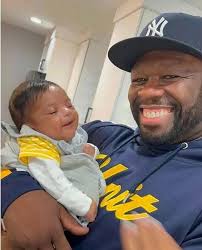 50 Cent and his grandchild 😍❤️