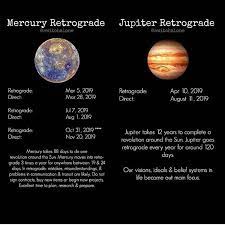 2019 Retrograde Mercury Jupiter Saturn Uranus Neptune Pluto Mercury Retrograde Meaning Energy Healing Mercury Retrograde