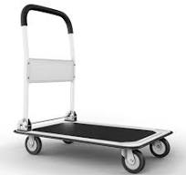 Amazon.com: Heavy Duty Foldable Push Cart Dolly | 330 lbs ...