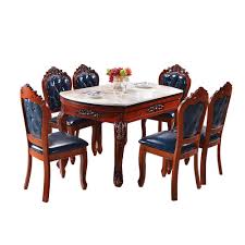 Maybe you would like to learn more about one of these? High Quality Luxury Wooden Round Dining Table With Rotating Centre Marble Top Table Set Buy Luxury Dining Table Set Round Wood Table With Chairs Marble Dining Table Set Product On Alibaba Com