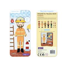 Exciting code break activity book. Magnetic Puzzle Box Firefighter Mieredu Au