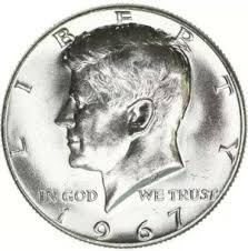 That's roughly 11.25 grams of silver content. 1967 Half Dollar Learn The Value Of This Silver Coin