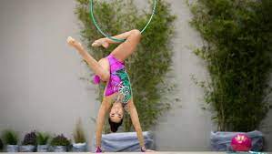 Alexandra agiurgiuculese ha perso il cerchio in avvio di esercizio! Ginnastica Ritmica Agiurgiuculese Sul Podio A