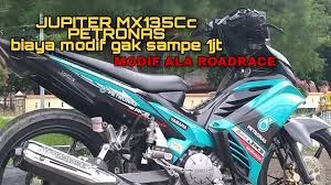Kumpulan modifikasi yamaha jupiter mx modif terbaru oktober 2017 via imotoconcepts.com. Jupiter Mx 135cc Petronas Modif Ala Roadrace Keren Simple Dan Gagah Youtube