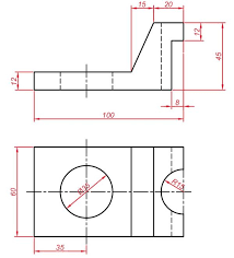 Teknik Resim Gorunus Cikarma Ornekleri Ornek Cizimler Makine Egitimi Cizimler Teknik Resim