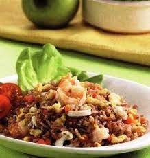 Resep Masakan Nasi Goreng Beras Merah Info Dapur Food Dishes Food Recipes