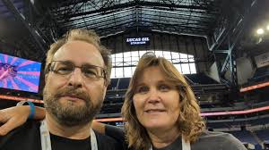 We made it to Indianapolis for the our first Craft Brewers Conference just  in time for the first timer's reception followed by a big kick-off event at  Lucas Oils Stadium. We sampled
