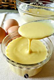 Easy Vanilla Custard Sauce Sugar And Dairy Free Oh Sweet Mercy Recipe Custard Sauce Sugar Free Custard Recipe Dairy Free Custard