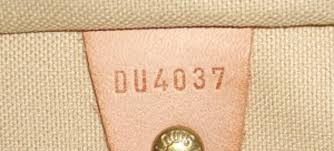 louis vuitton date code interpretation lake diary