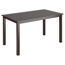 Shop cappuccino dining room furniture, round 5 piece set (table and 4 microfiber chairs) online at macys.com. Atwood Dining Table Wood Cappuccino 55 X 32 Corliving Target