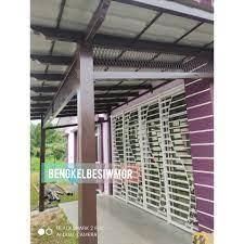 Pemasangan Awning Pergola Metal Deck Di Jenjarom Banting Metal Deck Pergola Home Appliances