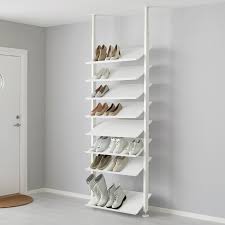 The cabinet construction thread details how to build the box. Elvarli Shoe Shelf White 31 1 2x14 1 8 Ikea