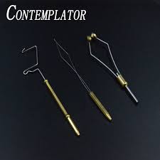 2x stuhl chair küchenstuhl esszimmerstuhl skien kunststoff schwarz. Tip Bobbin Holder Suit Bobbin Threader Rotary Whip Finisher Fly Tying Tools Fishing Indiarealestatereviews Baits Lures Flies