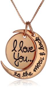 Amazon Com Sterling Silver Yellow Gold Flashed I Love You To The Moon And Back Two Piece P Silver For Jewelry Making Valentines Jewelry Heart Earrings Studs