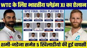 The heavyweights india and new zealand are all set to lock horns in the inaugural wtc final 2021. India Team Playing Xi For Icc World Test Championship Final Match Wtc 2021 Final Ind Vs Nz Youtube