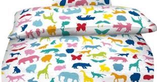 Aminata Kids Kinderbettwasche 135x200 Jungen Madchen Tiere Zoo Bettwasche Kinder Wilde Tiere Bunt Pferd Eule Katze Hu Bettwasche Kinder Bettwasche Bett Ideen