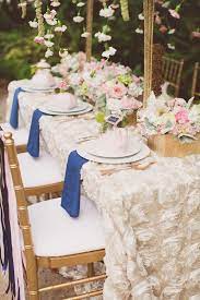 French Garden Bridal Shower Inspiration Ruffled Tea Party Bridal Shower Garden Bridal Showers Bridal Shower Tablescape