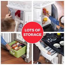 Step 2 lifestyle play kitchen & accessories. Step2 Lifestyle Dream Kitchen Toddler Play Kitchen Set Walmart Com Walmart Com