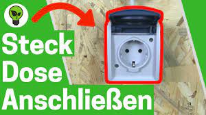 Maybe you would like to learn more about one of these? Aufputz Steckdose Anschliessen Top Anleitung Wie Aussen Feuchtraum Aufputzsteckdosen Verlegen Youtube