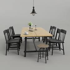 It's a living room with mostly ikea furniture including sofa, chair (s), tables and more. 3d Ikea Dining Room Set 01 Cgtrader