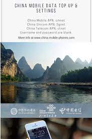 While china telecom operates a cdma network, china's two largest carriers china mobile and china unicom, both operate gsm networks that are . China Mobile Data Top Up