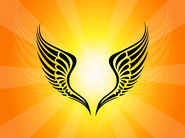 Depicted this way, a wing tattoo can symbolize warriors in myth or reality. Tribal Wings Tattoo Vector Art Graphics Freevector Com