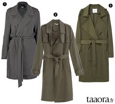 Check spelling or type a new query. Le Trench Fluide Kaki Must Have Du Printemps Ete 2016 En 3 Modeles A Shopper Taaora Blog Mode Tendances Looks