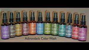 Earthy and bright spray dyes will colorize paper fibers fabric wood paper clay and other absorbent surfaces. Quick Finish For The Inside Of Gourd With Adirondack Color Wash Youtube