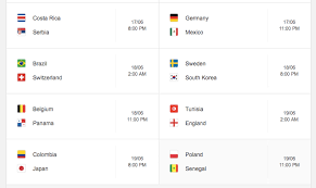 Jadwal siaran langsung piala dunia 2018 grup a. Jadual Piala Dunia 2018 Waktu Malaysia Denaihati
