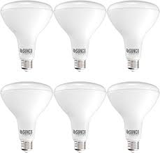 Amazon Com Sunco Lighting 6 Pack Br40 Led Bulb 17w 100w Dimmable 5000k Daylight 1400 Lm E26 Base Indoor Flood Light For Cans Ul Energy Star Home Improvement