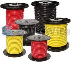 Designed to meet sae, abyc, ul and coast guard requirements, 600 volts, 105°c dry, 75°c wet. Ancor 119902 Tinned Battery Cable Gauge 4 0 Length 25 Ft Color Yellow Bulk Wire