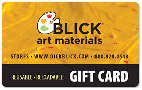 Blick Gift Cards Blick Art Materials I Promise This Would Be The Absolute Perfect Gift Or You Can Go To Http Www Dic Art Supplies Gift Gift Card Art Room