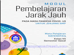 Rpp dan silabus matematika kelas 3 sd semester 22. Modul Pembelajaran Daring Matematika Semester 1 Kelas 7 Smp Mts Kurikulum 2013