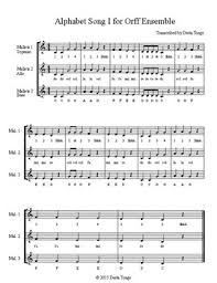 The greatest singles of the '80s—as in any era—possess the power to change the world in three minute. Alphabet Song For Orff Bells Recorder Boomwhacker With Solfa And Notes Names