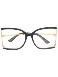 Gucci Eyewear Oversized Square Frame Sunglasses Farfetch Gucci Eyewear Stylish Eyeglasses Fashion Eye Glasses