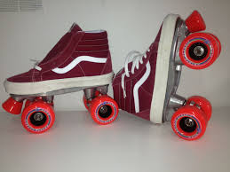 Schuhe Vans Platte Starway Formula 1 Alu Rollen Kryptonics Classic 80mm Kugellager Skf Abec 5 Made By Rollschuhe De Rollschuhe Rollerskates Schuhe