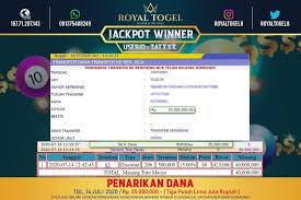 Royal Togel Jackpot Userid Tatxxx Menang Toto Facebook